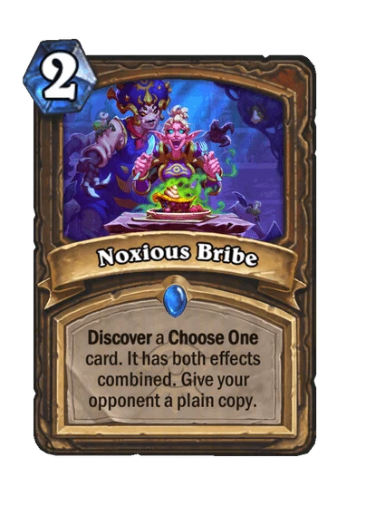 Noxious Bribe Card Image