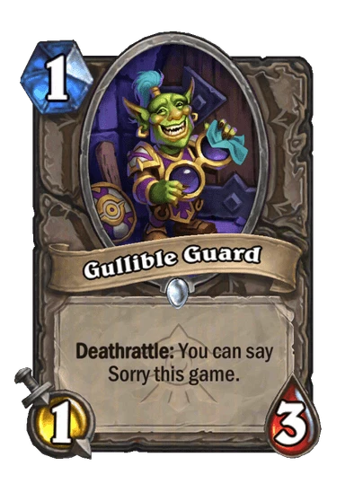 Gullible Guard Card Image