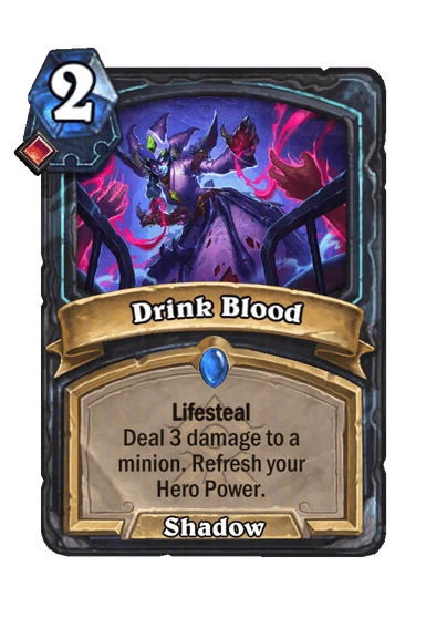 Drink Blood Card Image