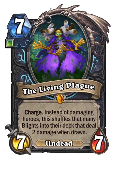 The Living Plague Card Image