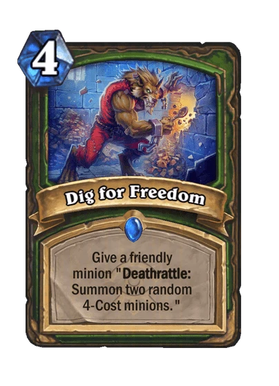 Dig for Freedom Card Image