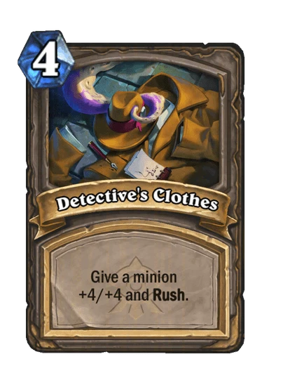 Detective's Clothes Card Image