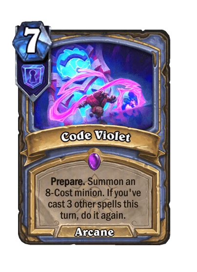 Code Violet Card Image
