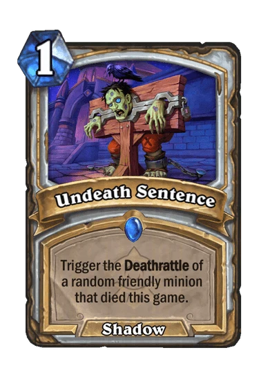 Undeath Sentence Card Image