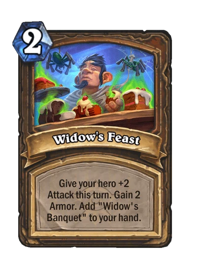 Widow's Feast Card Image