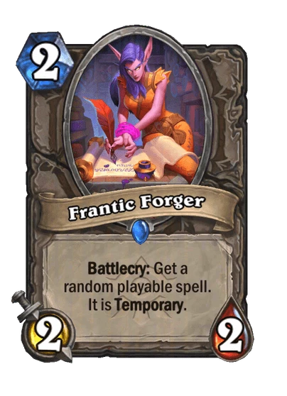 Frantic Forger Card Image