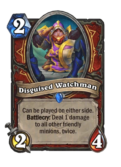 Disguised Watchman Card Image