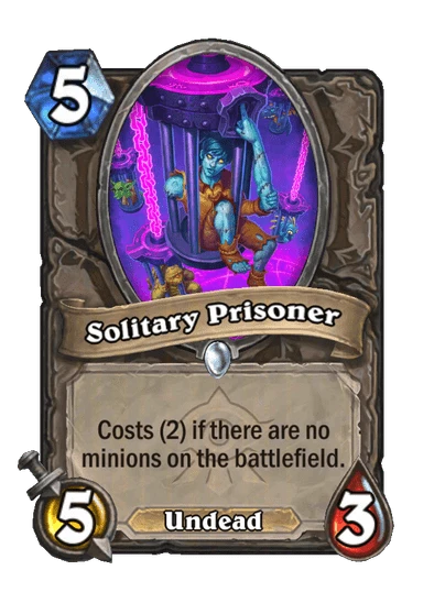 Solitary Prisoner Card Image
