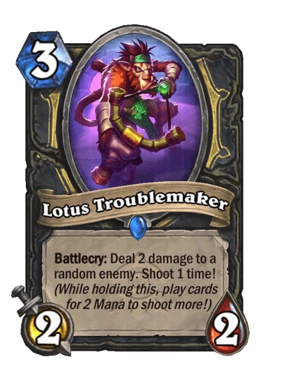 Lotus Troublemaker Card Image
