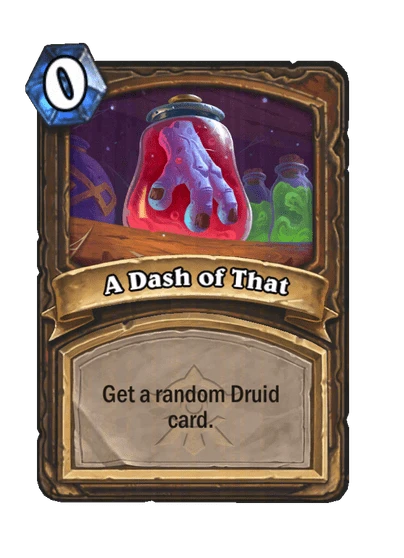 A Dash of That Card Image