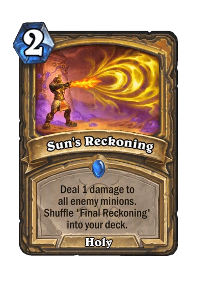 Sun's Reckoning Card Image