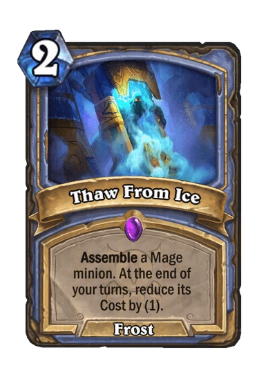 Thaw From Ice Card Image