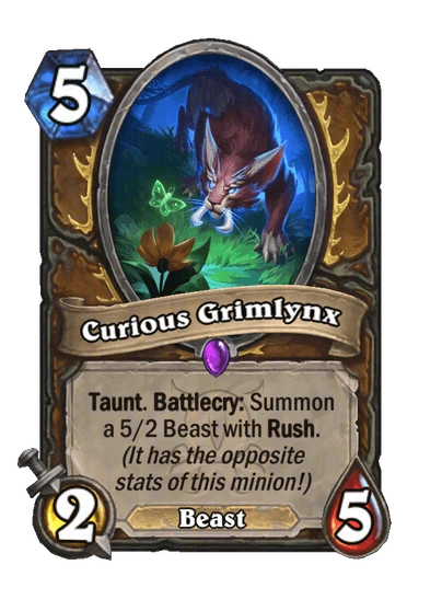Curious Grimlynx Card Image