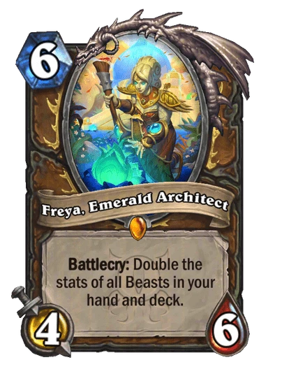 Freya, Emerald Architect Card Image
