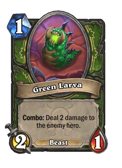 Green Larva Card Image