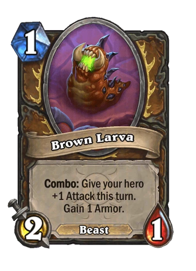 Brown Larva Card Image
