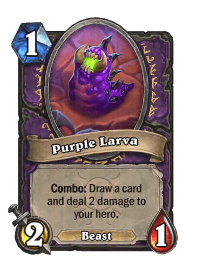 Purple Larva Card Image