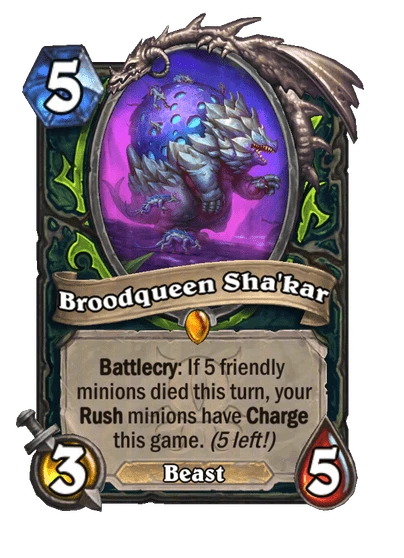 Broodqueen Sha'kar Card Image