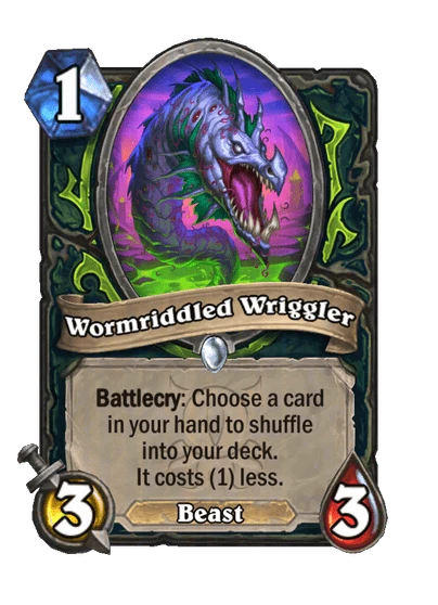 Wormriddled Wriggler Card Image