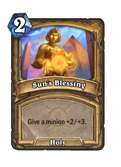 Sun's Blessing Card Image