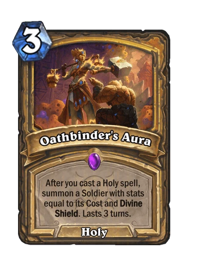 Oathbinder's Aura Card Image