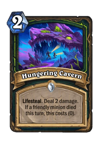 Hungering Cavern Card Image
