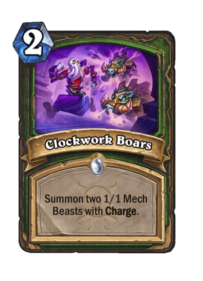 Clockwork Boars Card Image