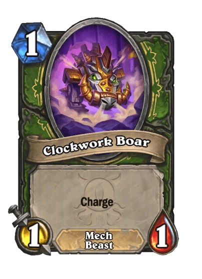 Clockwork Boar Card Image