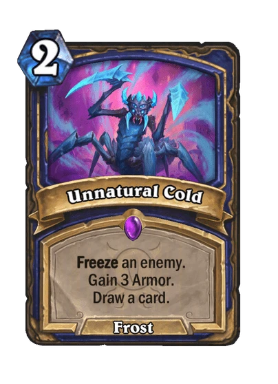 Unnatural Cold Card Image