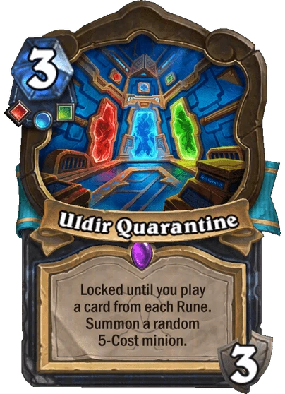 Uldir Quarantine Card Image