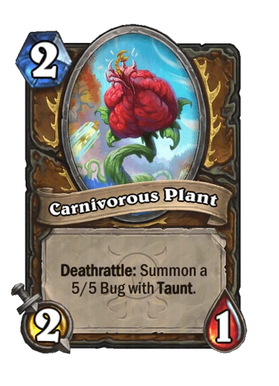 Carnivorous Plant Card Image