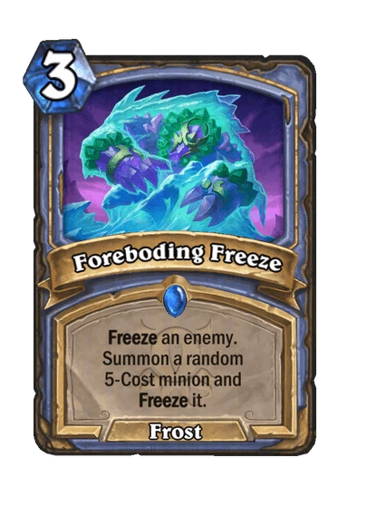 Foreboding Freeze Card Image