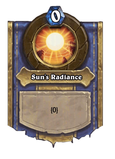 Sun's Radiance Card Image