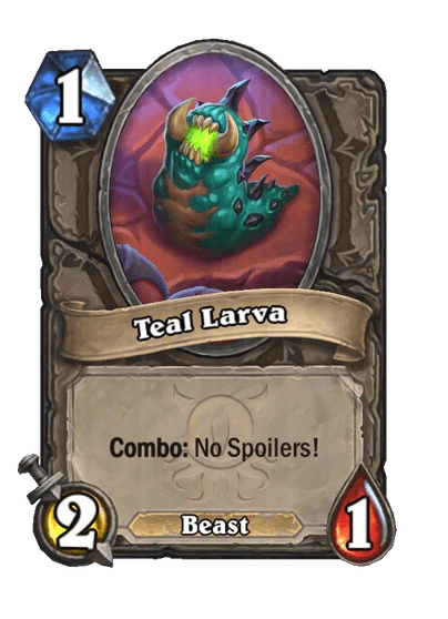Teal Larva Card Image