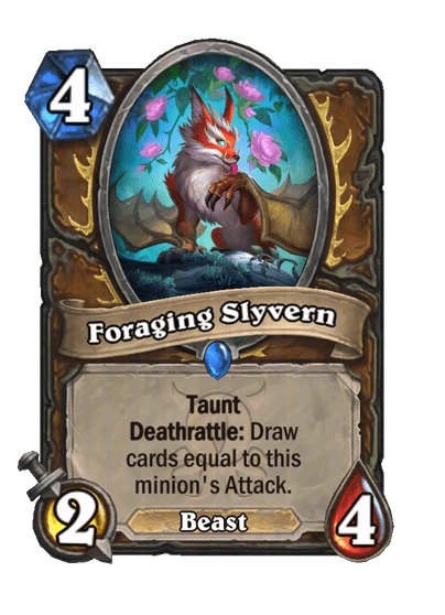 Foraging Slyvern Card Image