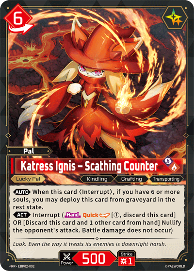 Katress Ignis – Scathing Counter (EBP02-002)