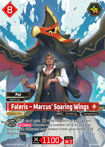 Faleris – Marcus' Soaring Wings (EBP02-003OSR)