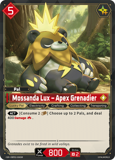 Mossanda Lux – Apex Grenadier (EBP02-006SR)