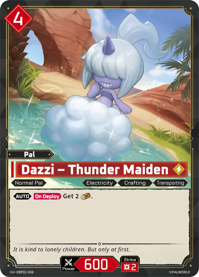 Dazzi – Thunder Maiden (EBP02-008)