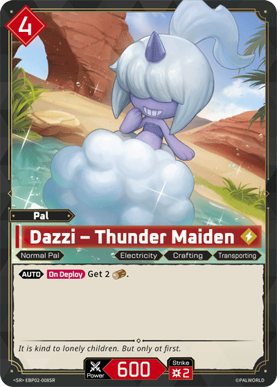 Dazzi – Thunder Maiden (EBP02-008SR)