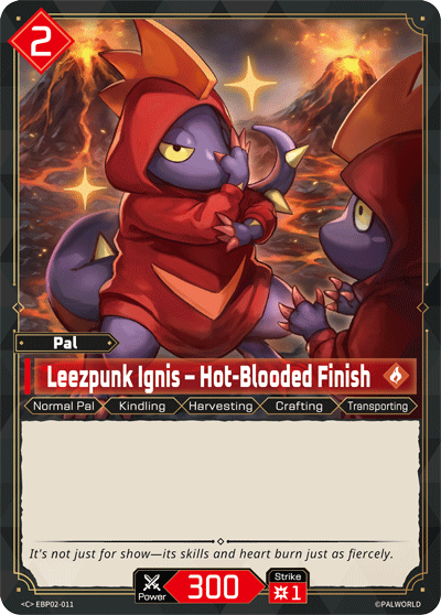 Leezpunk Ignis – Hot-Blooded Finish (EBP02-011)