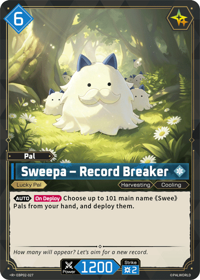 Sweepa – Record Breaker (EBP02-027)