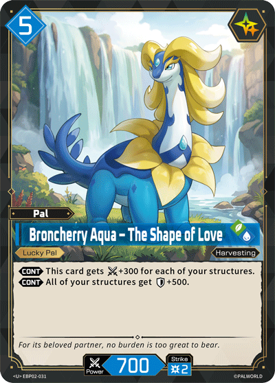 Broncherry Aqua – The Shape of Love (EBP02-031)