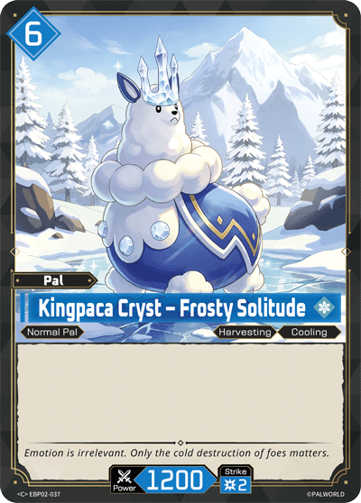 Kingpaca Cryst – Frosty Solitude (EBP02-037)