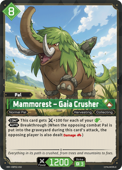 Mammorest – Gaia Crusher (EBP02-050)
