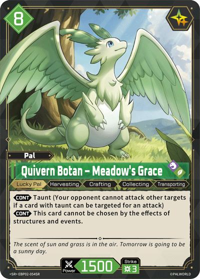 Quivern Botan – Meadow's Grace (EBP02-054SR)