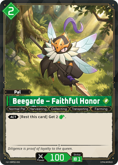 Beegarde – Faithful Honor (EBP02-055)