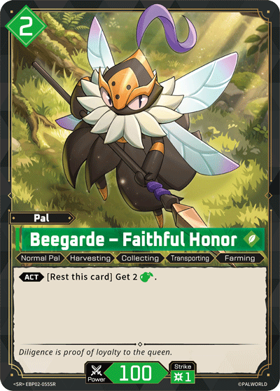 Beegarde – Faithful Honor (EBP02-055SR)