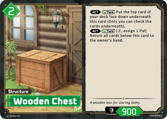 Wooden Chest (EBP02-067)