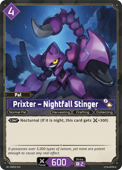 Prixter – Nightfall Stinger (EBP02-076)